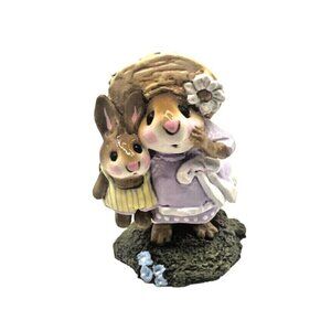 Wee Forrest Folk Genuine Vintage Retired Figurine Miniature Miss Daisy